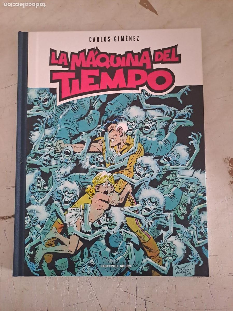 C&oacute;mics: La maquina del tiempo, Carlos Gimenez, Reservoir books en perfecto estado Bolsa DA