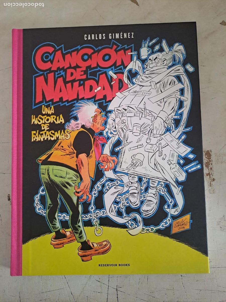 Comics: Canci&oacute;n de Navidad, Carlos Gimenez, Reservoir books en perfecto estado Bolsa DA