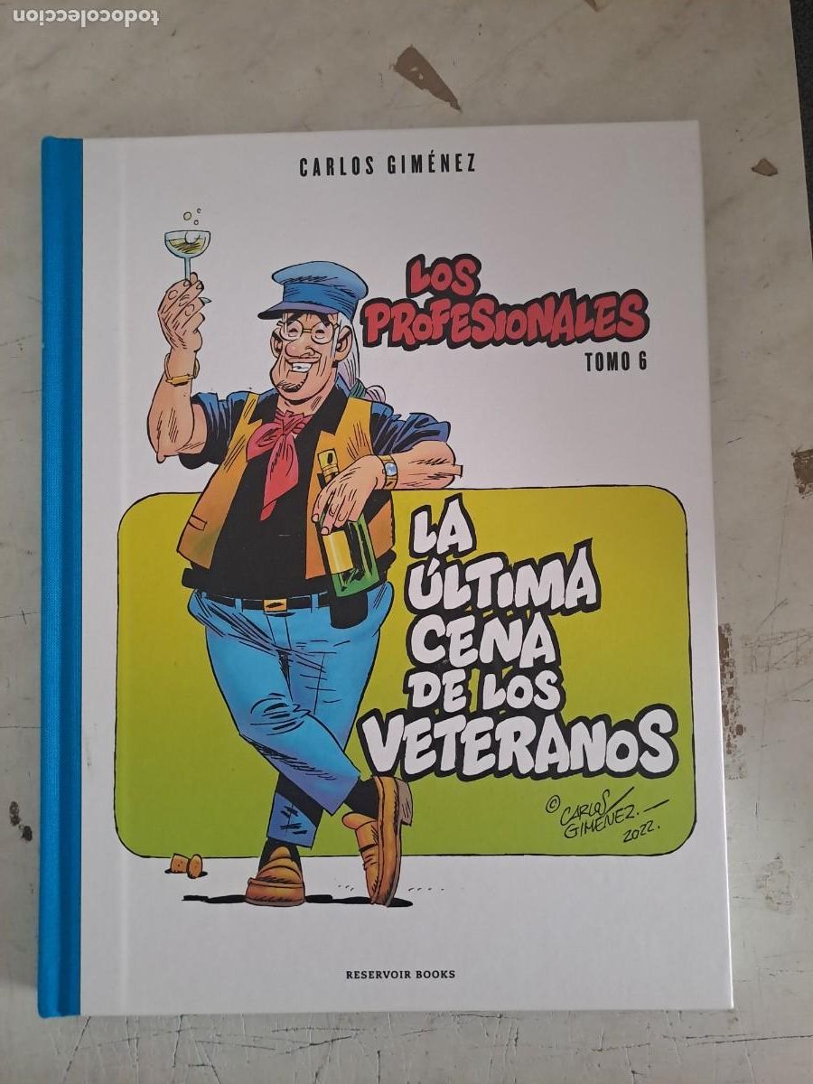 Fumetti: Los profesionales 6, Carlos Gimenez, Reservoir books en perfecto estado Bolsa DA