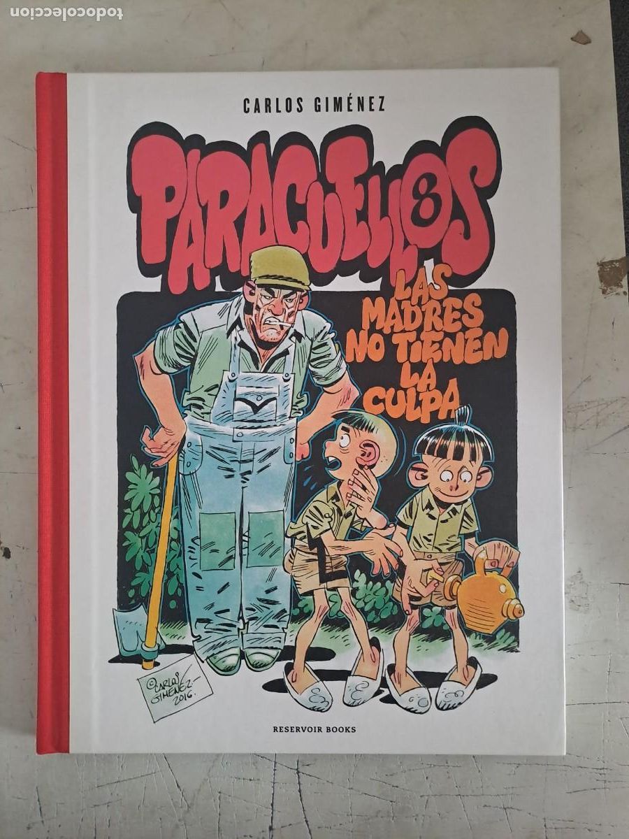C&oacute;mics: Paracuellos 8, Carlos Gimenez, Reservoir books en perfecto estado Bolsa DA