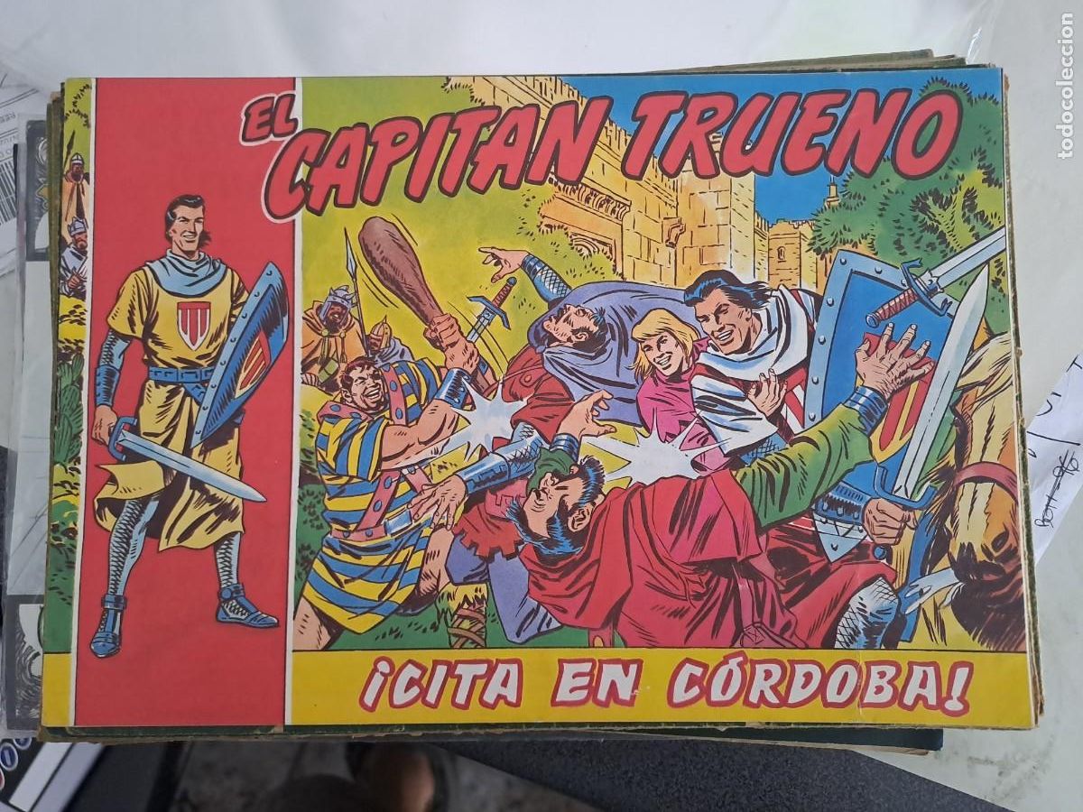 C&oacute;mics: El Capit&aacute;n Trueno, cita en Cordoba Bolsa DA