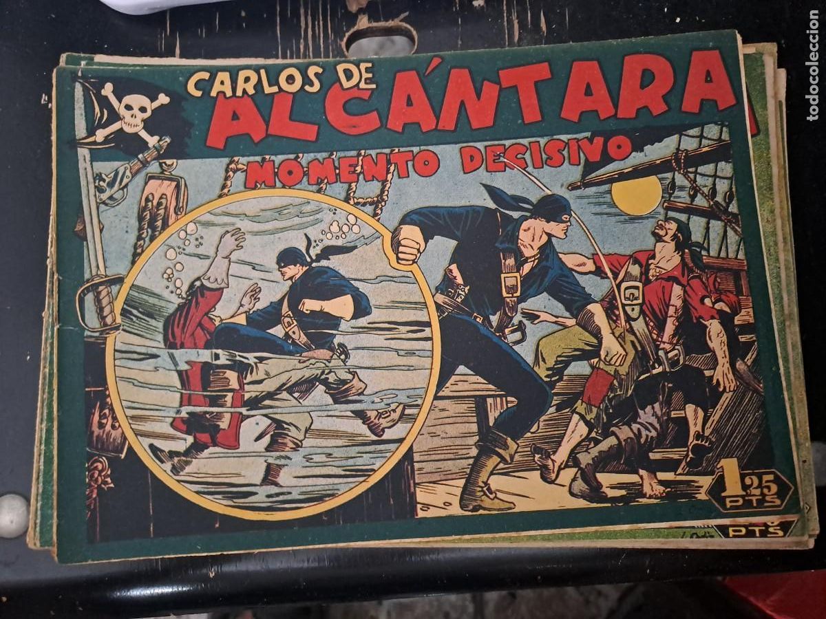 C&oacute;mics: Carlos de Alc&aacute;ntara 5, momento decisivo, Maga en buen estado Bolsa DA