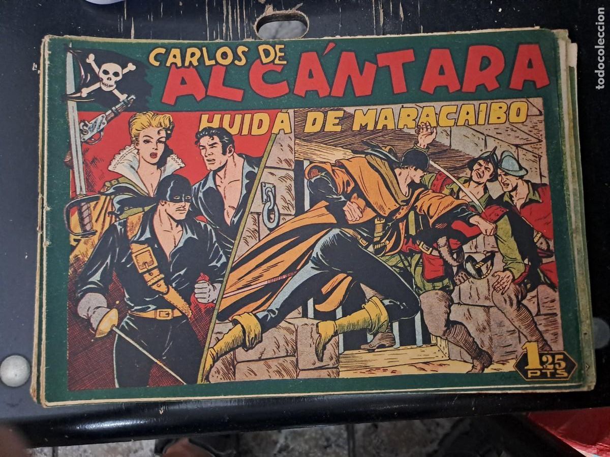 Fumetti: Carlos de Alc&aacute;ntara 3, huida de Maracaibo, Maga en buen estado Bolsa DA