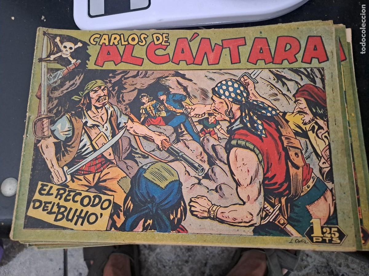 Fumetti: Carlos de Alc&aacute;ntara 14, el recodo del buho, Maga en buen estado Bolsa DA