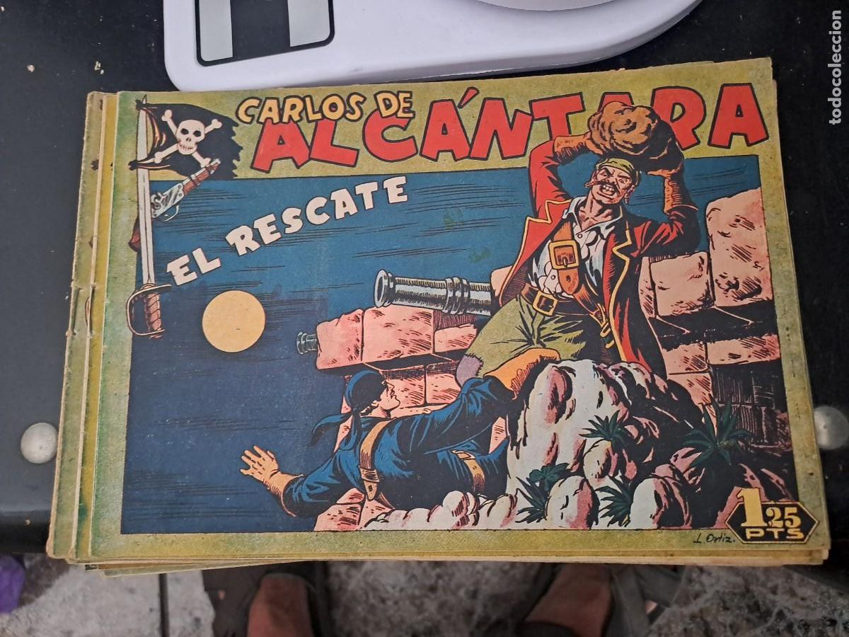 Fumetti: Carlos de Alc&aacute;ntara 12, el rescate, Maga en buen estado Bolsa DA