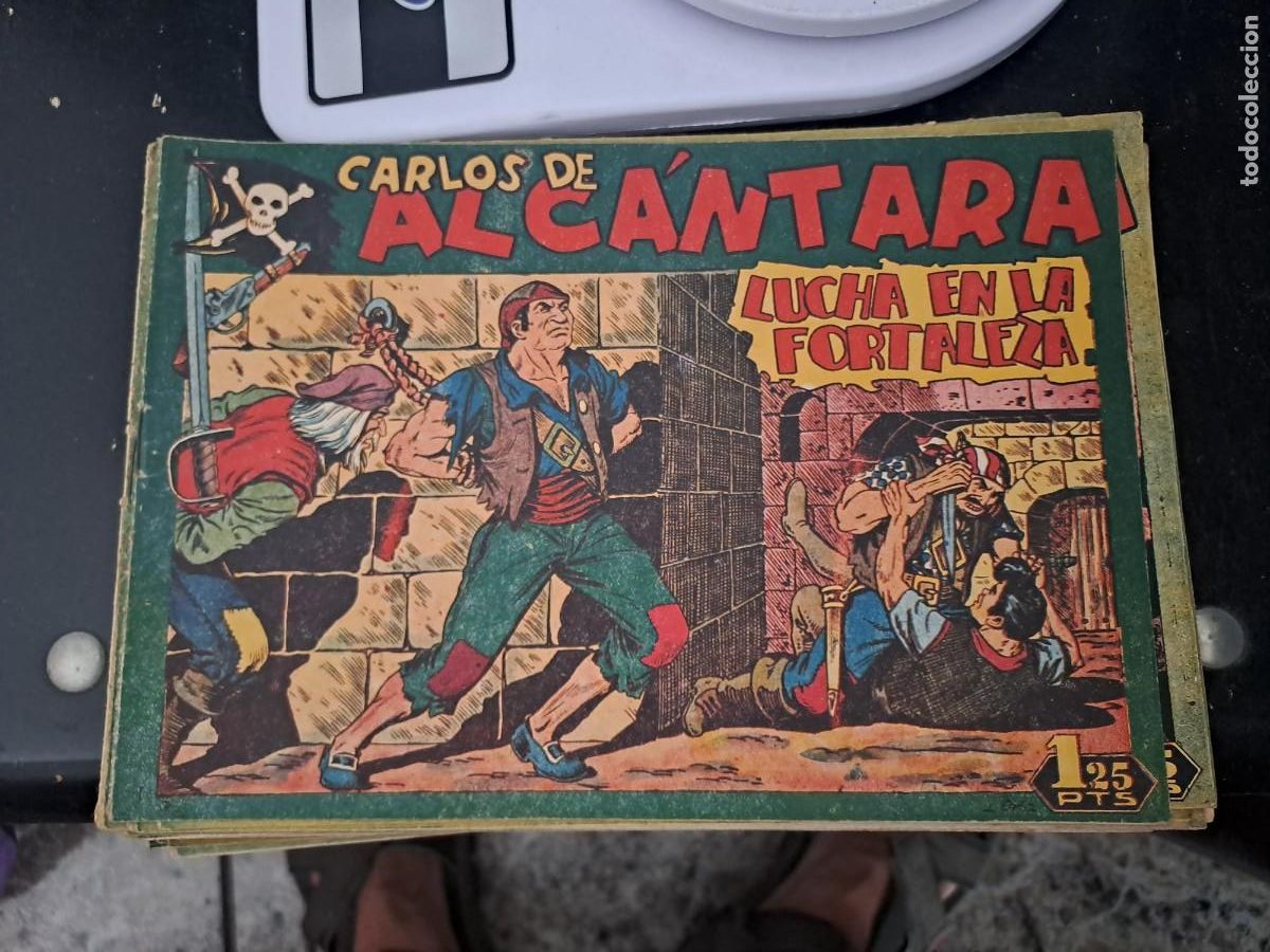 Fumetti: Carlos de Alc&aacute;ntara 11, lucha en la fortaleza, Maga en buen estado Bolsa DA
