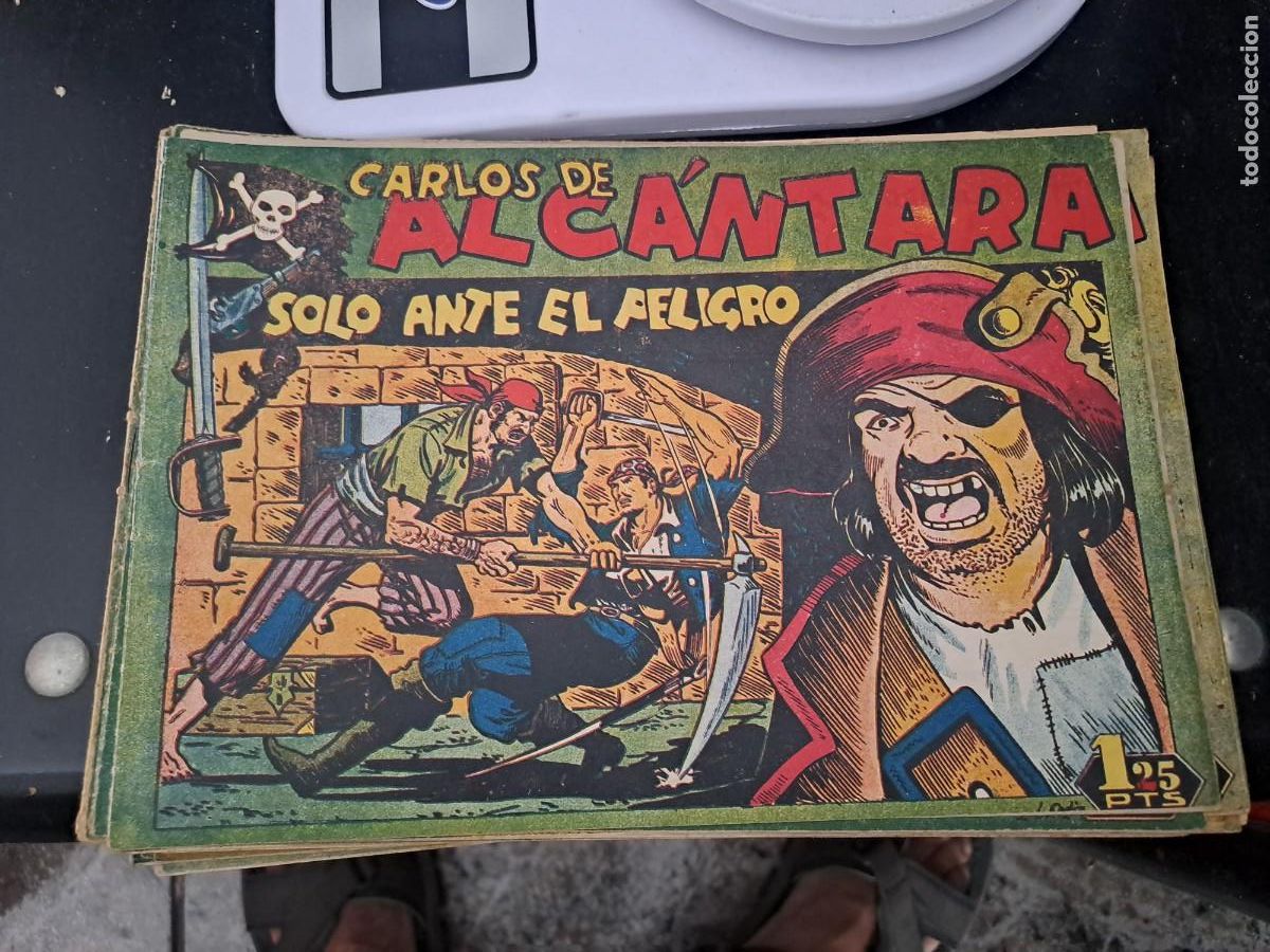 Fumetti: Carlos de Alc&aacute;ntara 10, solo ante el peligro, Maga en buen estado Bolsa DA