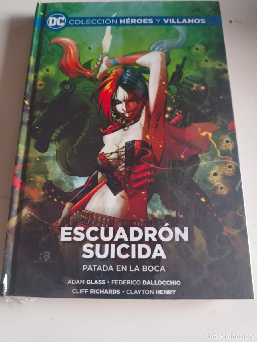 C&oacute;mics: Colecci&oacute;n H&eacute;roes y Villanos 58 Escuadr&oacute;n Suicida patada en la boca Ecc Salvat