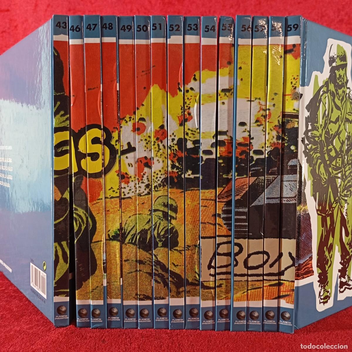 C&oacute;mics: HAZA&Ntilde;AS B&Eacute;LICAS - BOIXCAR - PLANETA DEAGOSTINI - TOMO 43 A 59 - 15 TOMOS DE TEBEOS / 1186