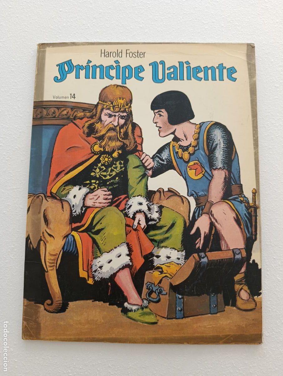 C&oacute;mics: COMIC PR&Iacute;CINPE VALIENTE. HAROLD FOSTER. VOLUMEN 14