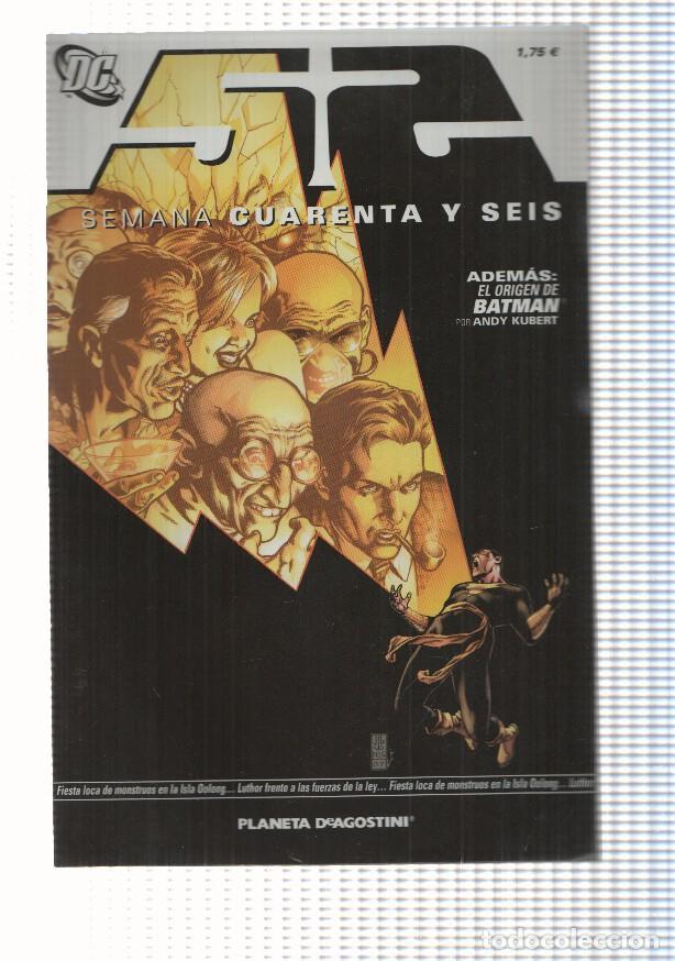 C&oacute;mics: DC Comics: 52 num. 46 - Ciencia loca. Ademas el origen de Batman por Andy Kubert