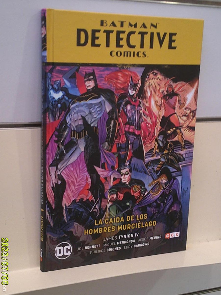 C&oacute;mics: BATMAN DETECTIVE COMICS LA CAIDA DE LOS HOMBRES MURCIELAGO - ECC OFERTA