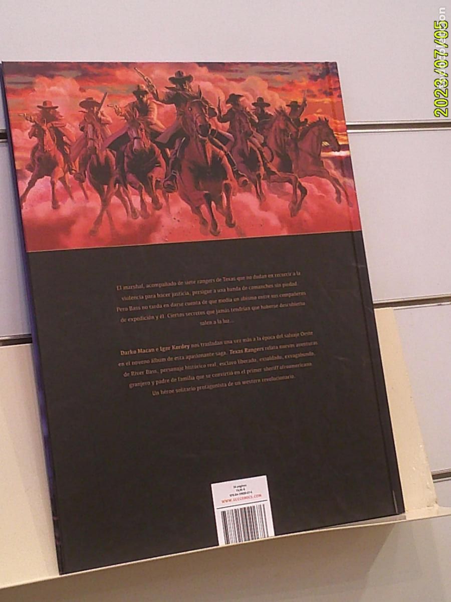 C&oacute;mics: MARSHAL BASS N&ordm; 9 TEXAS RANGER - ECC OFERTA - Foto 2