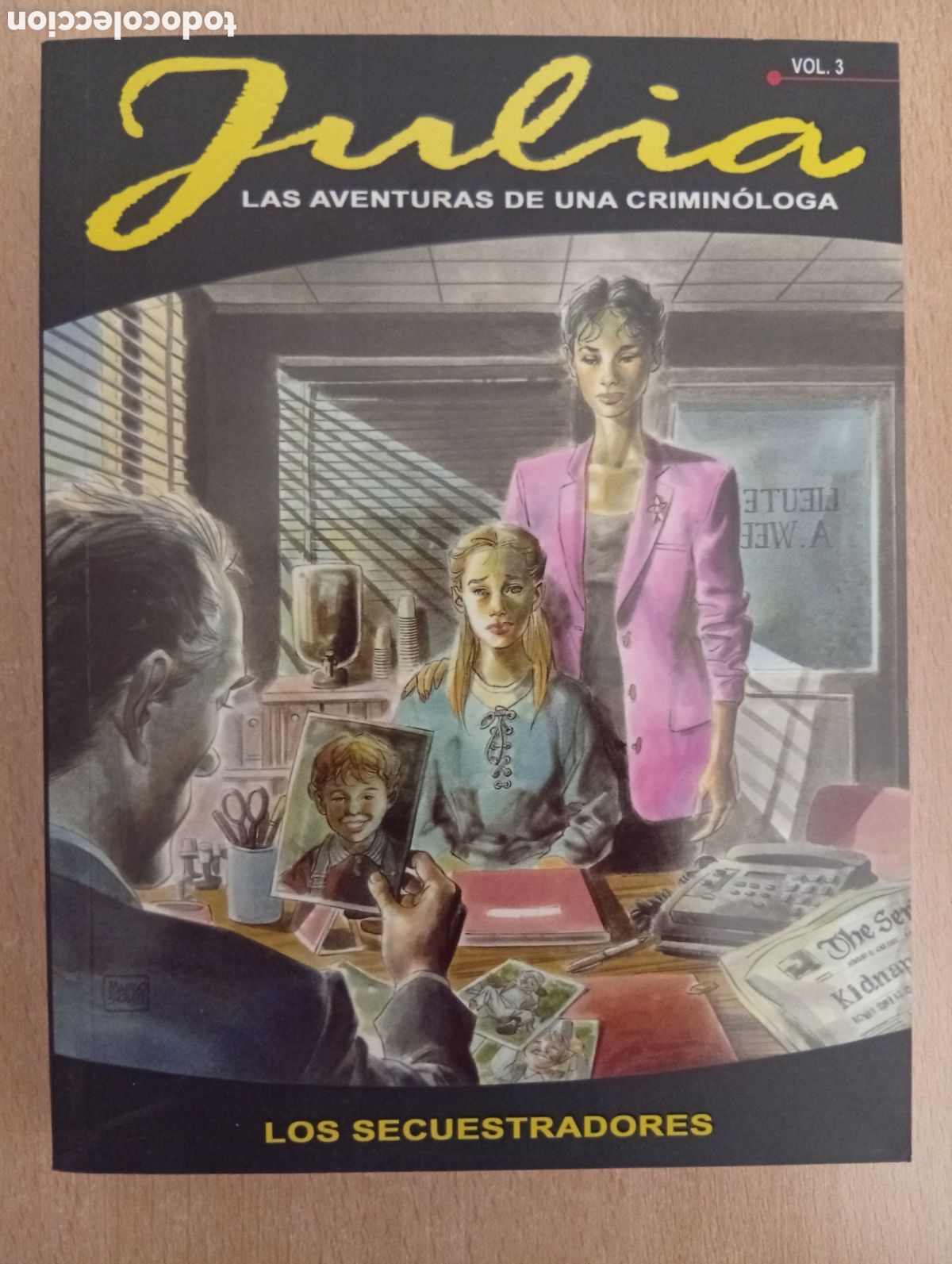 C&oacute;mics: JULIA. LAS AVENTURAS DE UNA CRIMIN&Oacute;LOGA/ VOL. 3