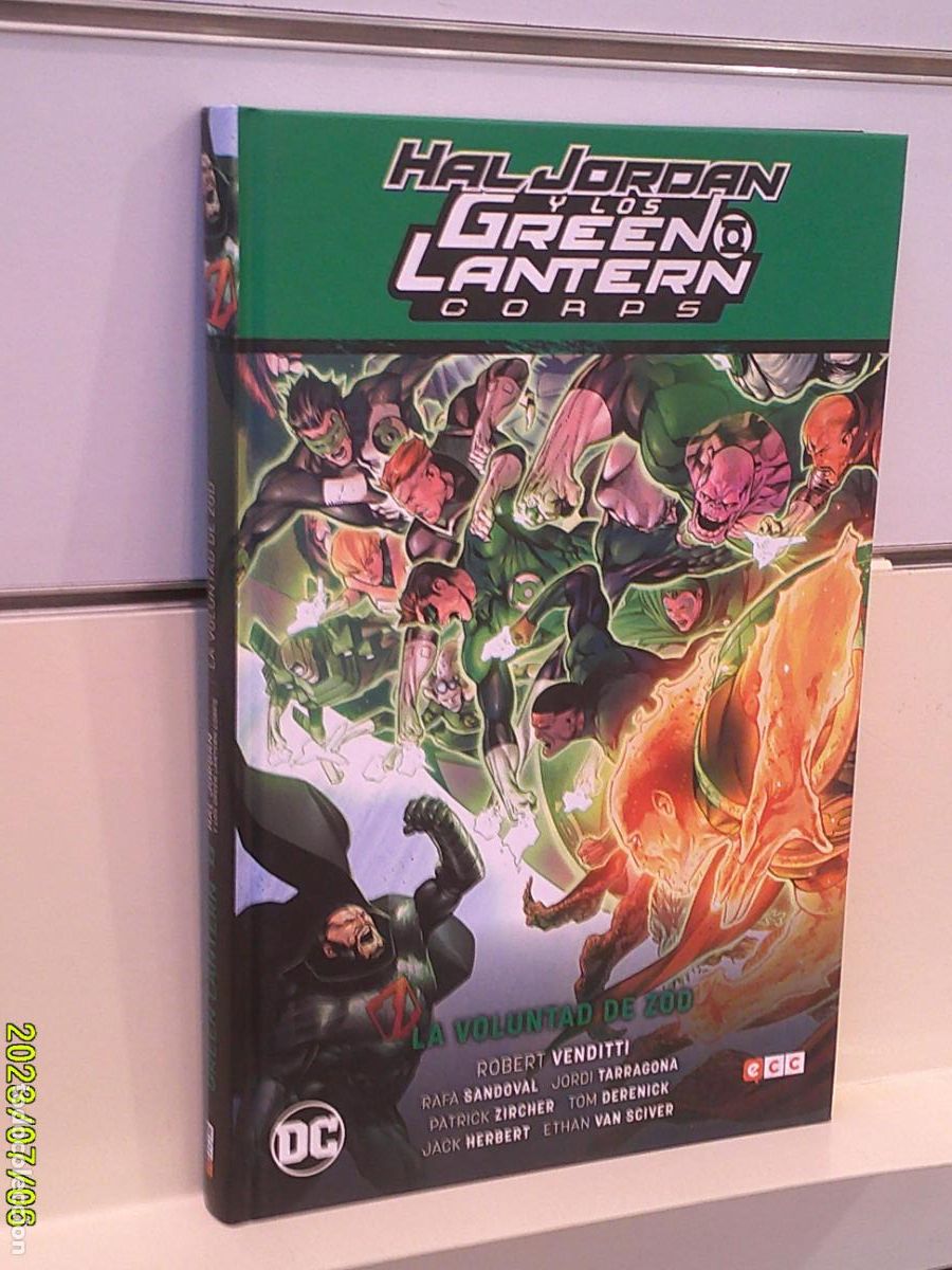 C&oacute;mics: HAL JORDAN Y LOS GREEN LANTERN CORPS LA VOLUNTAD DE ZOD - ECC OFERTA