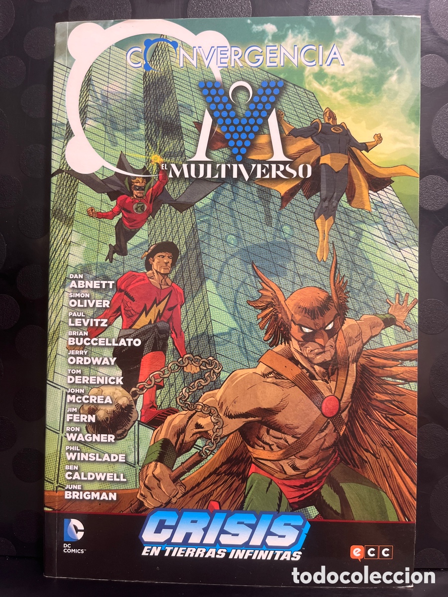 C&oacute;mics: CONVERGENCIA : EL MULTIVERSO CONVERGE EN CRISIS EN TIERRAS INFINITAS DC ECC ( 2015 )