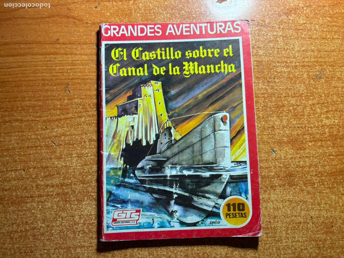 C&oacute;mics: GRANDES AVENTURAS - EL CASTILLO SOBRE EL CANAL DE LA MANCHA EDITORIAL GTS