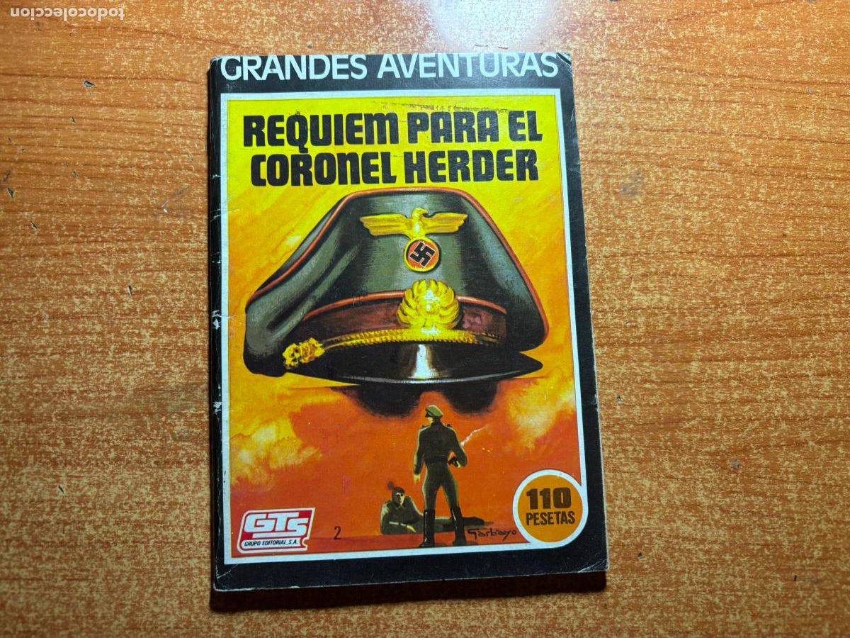 C&oacute;mics: GRANDES AVENTURAS - REQUIEM PARA EL CORONEL HERDER EDITORIAL GTS