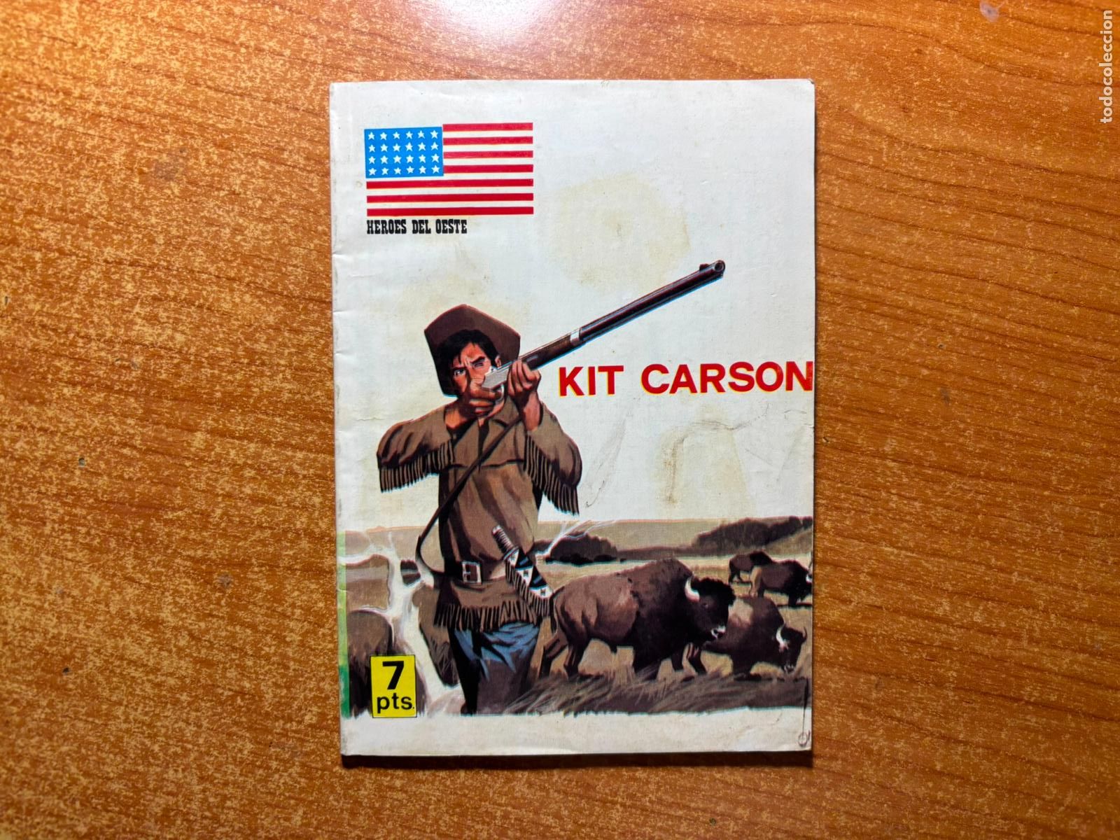 C&oacute;mics: HEROES DEL OESTE N&ordm; 4 KIT CARSON EDITORIAL VILMAR - Foto 1