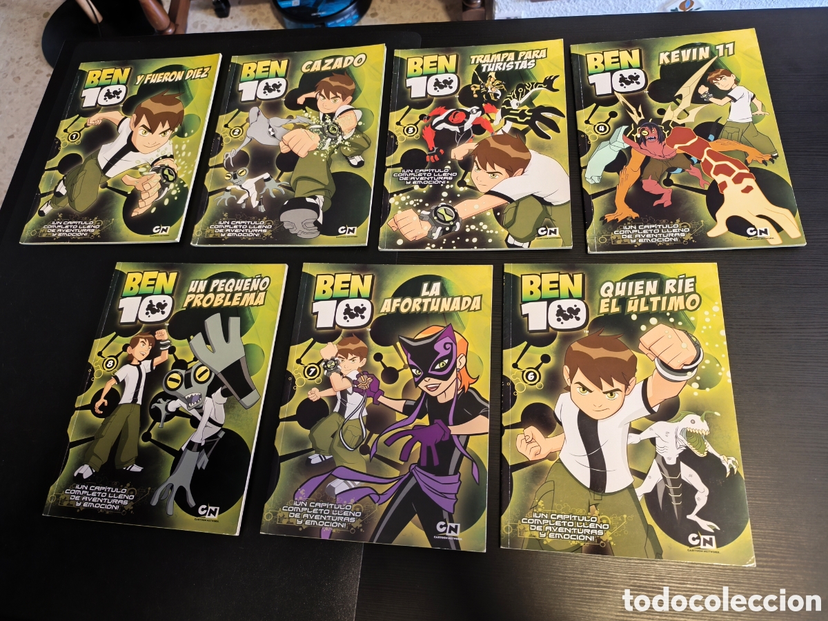 C&oacute;mics: BEN 10 CARTOON NETWORK LOTE DE 7 NUMEROS:1,2,3,4 6,7,8. EL PA&Iacute;S