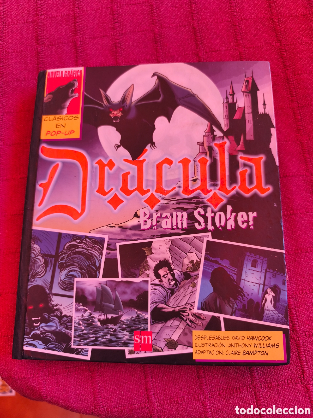 C&oacute;mics: NOVELA GR&Aacute;FICA CLASICOS EN POP-UP DR&Aacute;CULA BRAM STOKER CON ESCENAS DESPLEGABLES ,EL CL&Aacute;SICO VAMPIRO