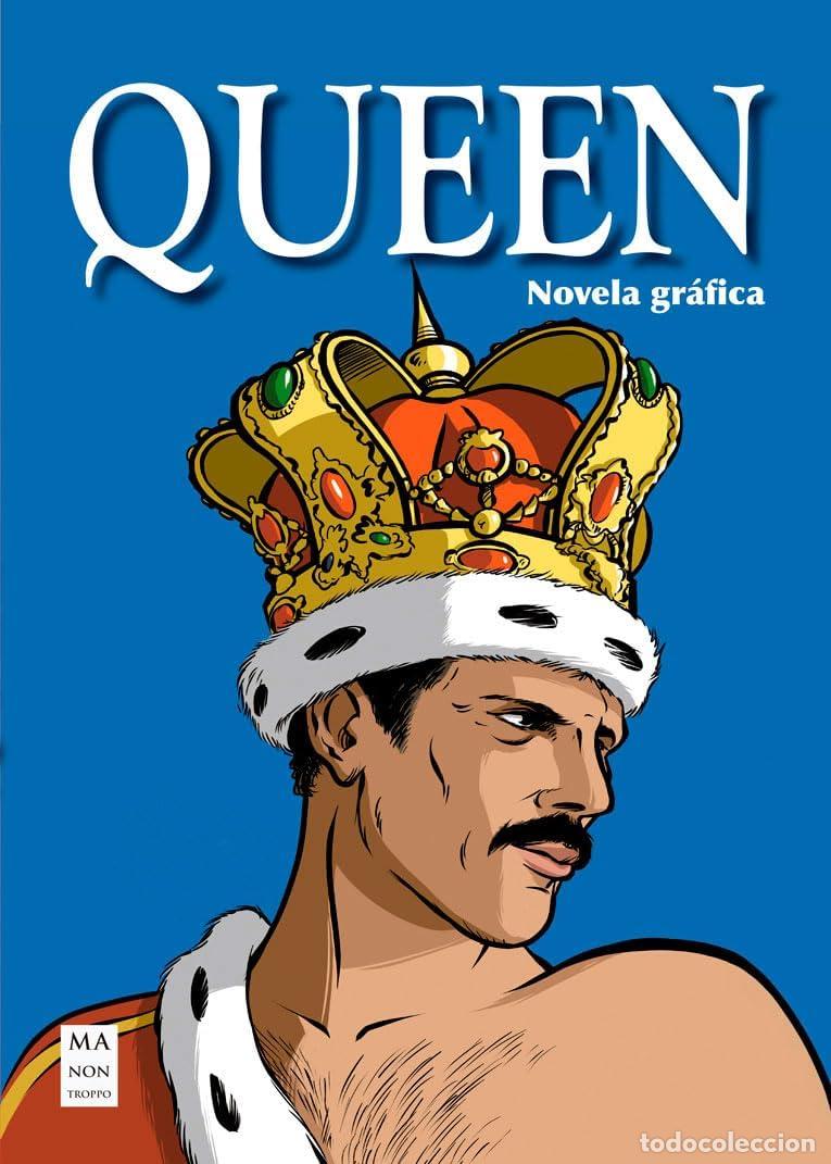 C&oacute;mics: QUEEN &ndash; Novela gr&aacute;fica: Del escenario al mito: la historia eterna de Queen en novela gr&aacute;fica.