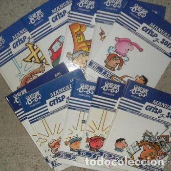 C&oacute;mics: Lote 10 Tomos Forges Presenta Los Manuales de Crisp y Son 1985 Tapa Dura