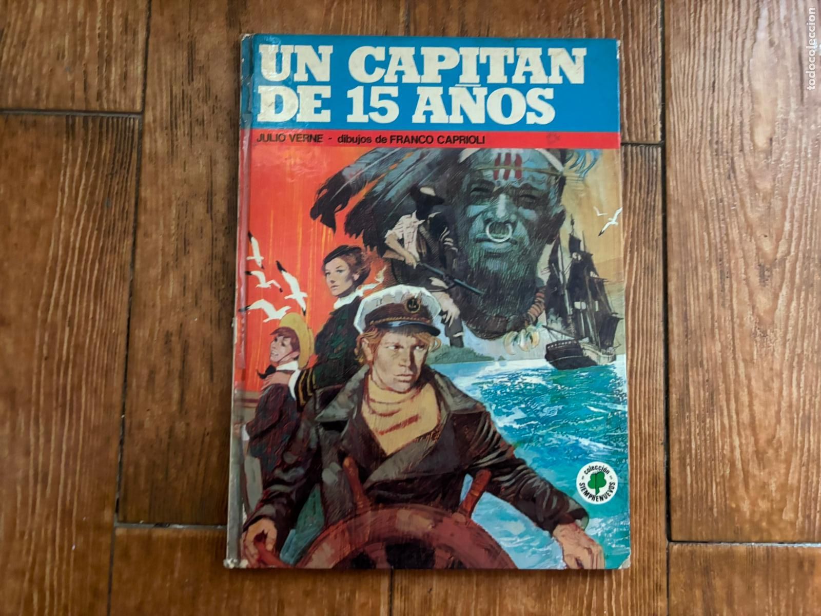 C&oacute;mics: SIEMPRENUEVOS N&ordm; 3 UN CAPITAN DE 15 A&Ntilde;OS DE JULIO VERNE EDITORIAL PAULINAS TAPA DURA