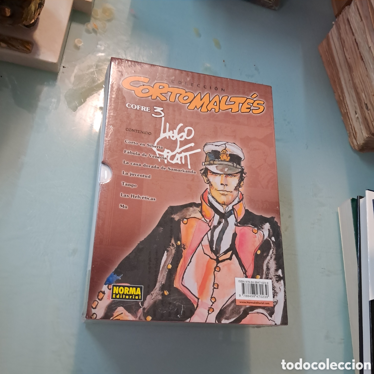 C&oacute;mics: Corto Maltes, Cofre 3, Hugo Pratt, Norma, 7 historias