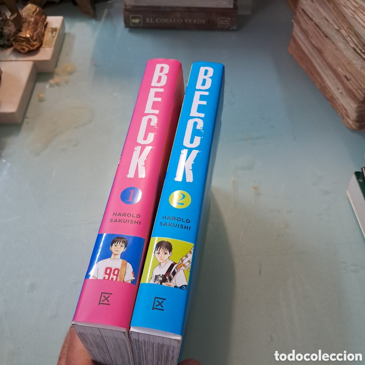 C&oacute;mics: Harold Sakuishi, Beck, 2 tomos, Distrito Manga