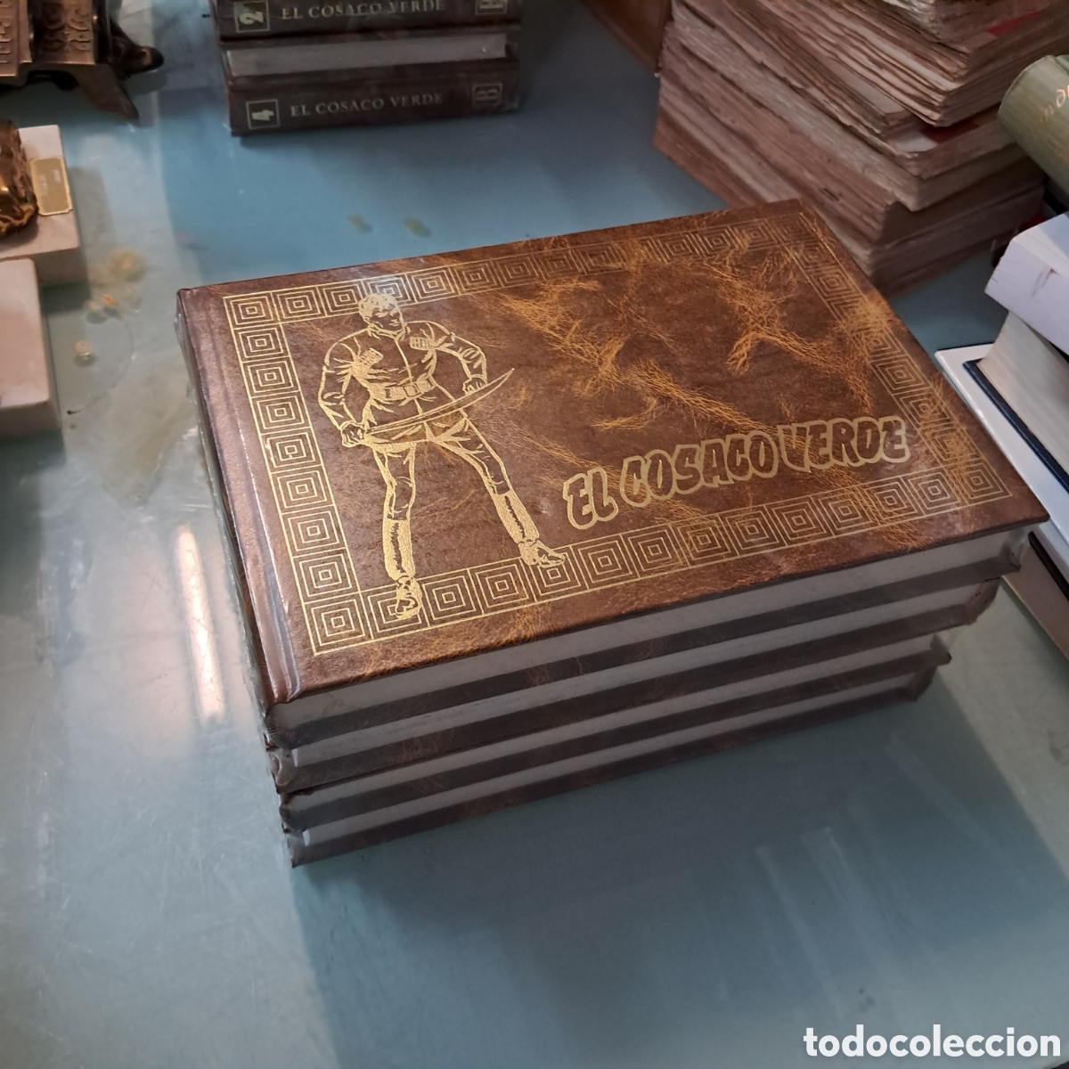 C&oacute;mics: El cosaco verde, 4 tomos, Ediciones B, nueva, encuadernada