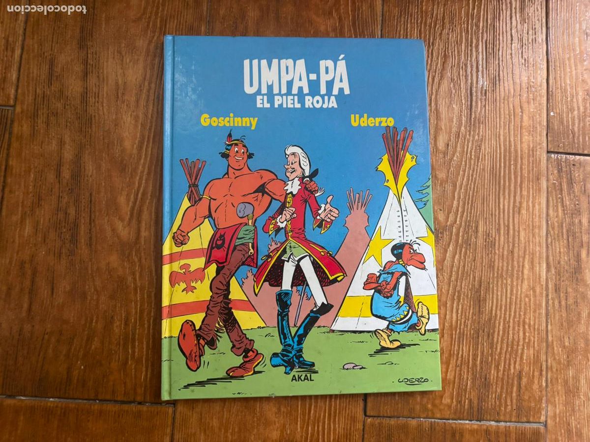 C&oacute;mics: UMPA-P&Aacute; EL PIEL ROJA N&ordm; 1 - OUMPAH-PAH EDITORIAL AKAL 1989 TAPA DURA