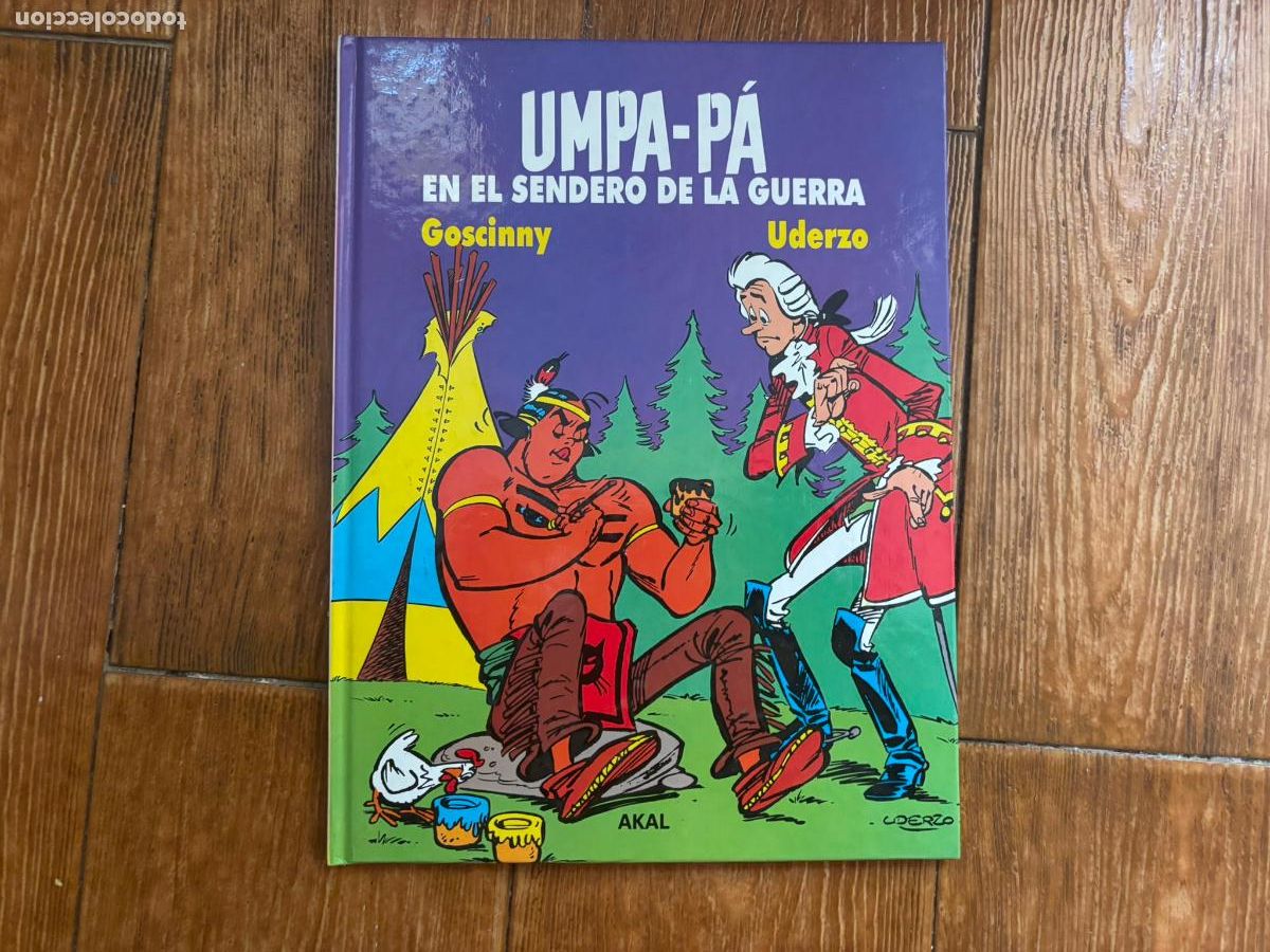 C&oacute;mics: UMPA-P&Aacute; EL PIEL ROJA N&ordm; 2 - OUMPAH-PAH EDITORIAL AKAL 1989 TAPA DURA