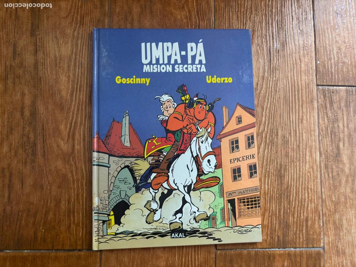 C&oacute;mics: UMPA-P&Aacute; EL PIEL ROJA N&ordm; 4 - OUMPAH-PAH EDITORIAL AKAL 1989 TAPA DURA