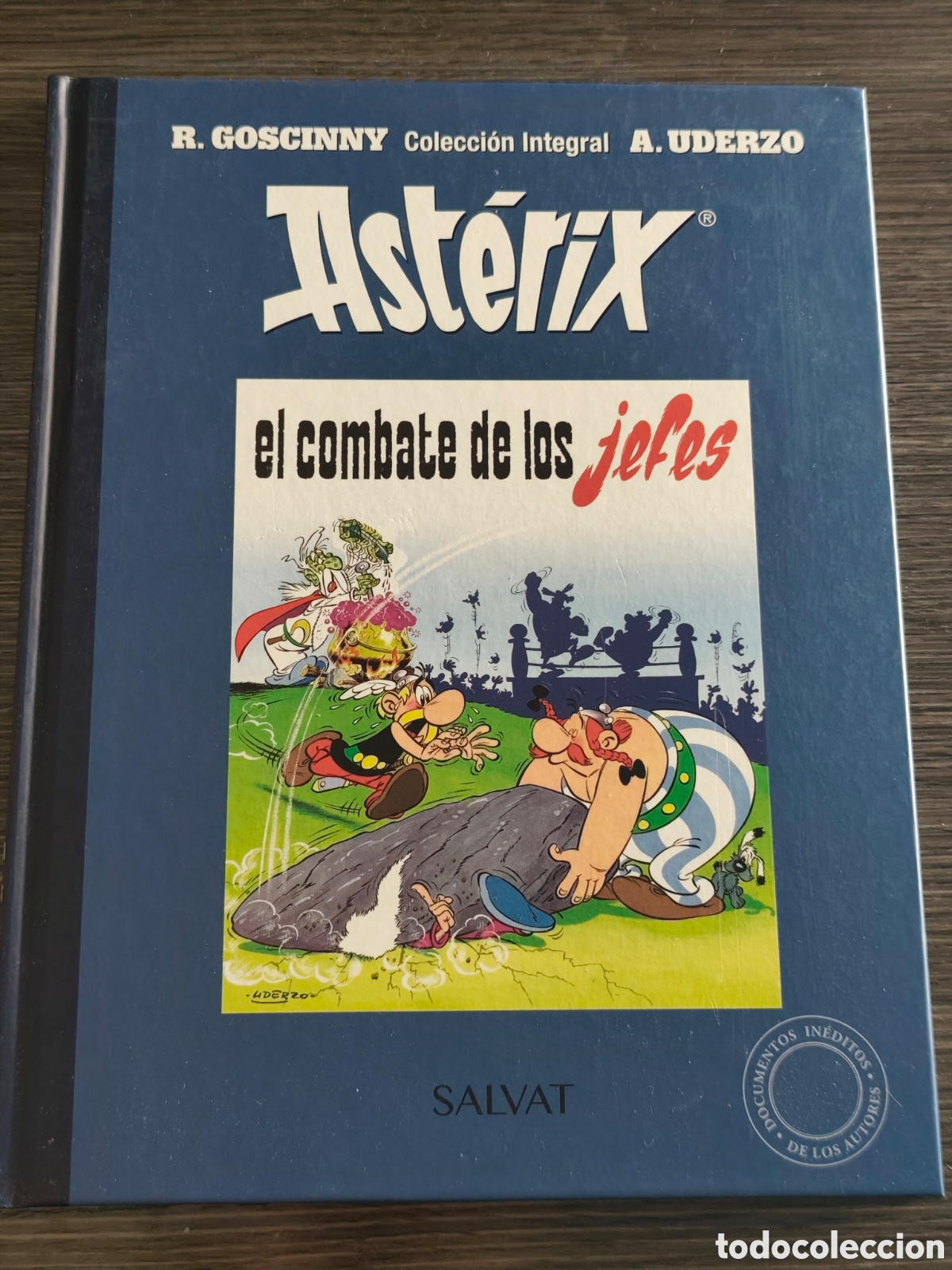 C&oacute;mics: Ast&eacute;rix el combate de los jefes Goscinny Uderzo Colecci&oacute;n integral 1 - Foto 1