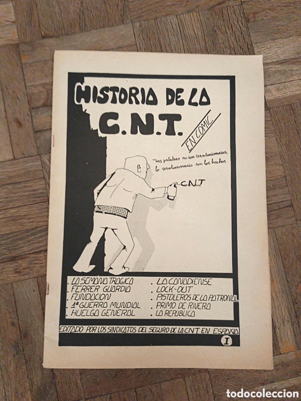Comics: Historia de la CNT en comic. 1979