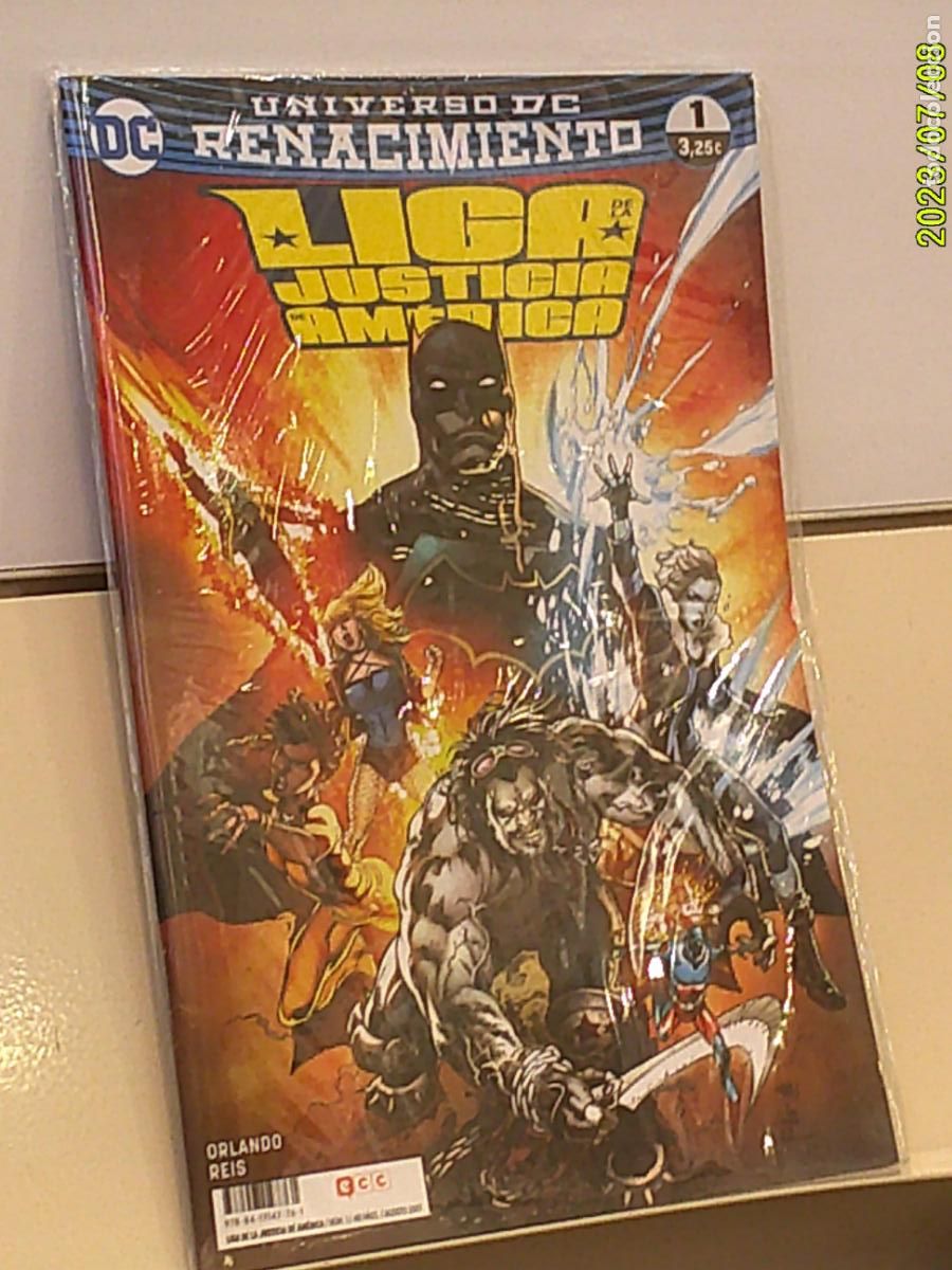 C&oacute;mics: UNIVERSO DC RENACIMIENTO LIGA DE LA JUSTICIA DE AMERICA N&ordm; 1 AGOSTO 2017 DC - ECC