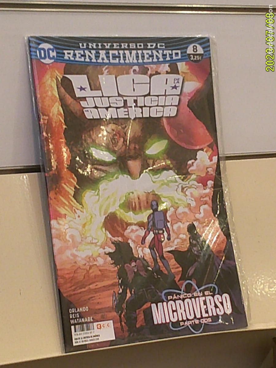 C&oacute;mics: UNIVERSO DC RENACIMIENTO LIGA DE LA JUSTICIA DE AMERICA N&ordm; 8 MARZO 2018 DC - ECC