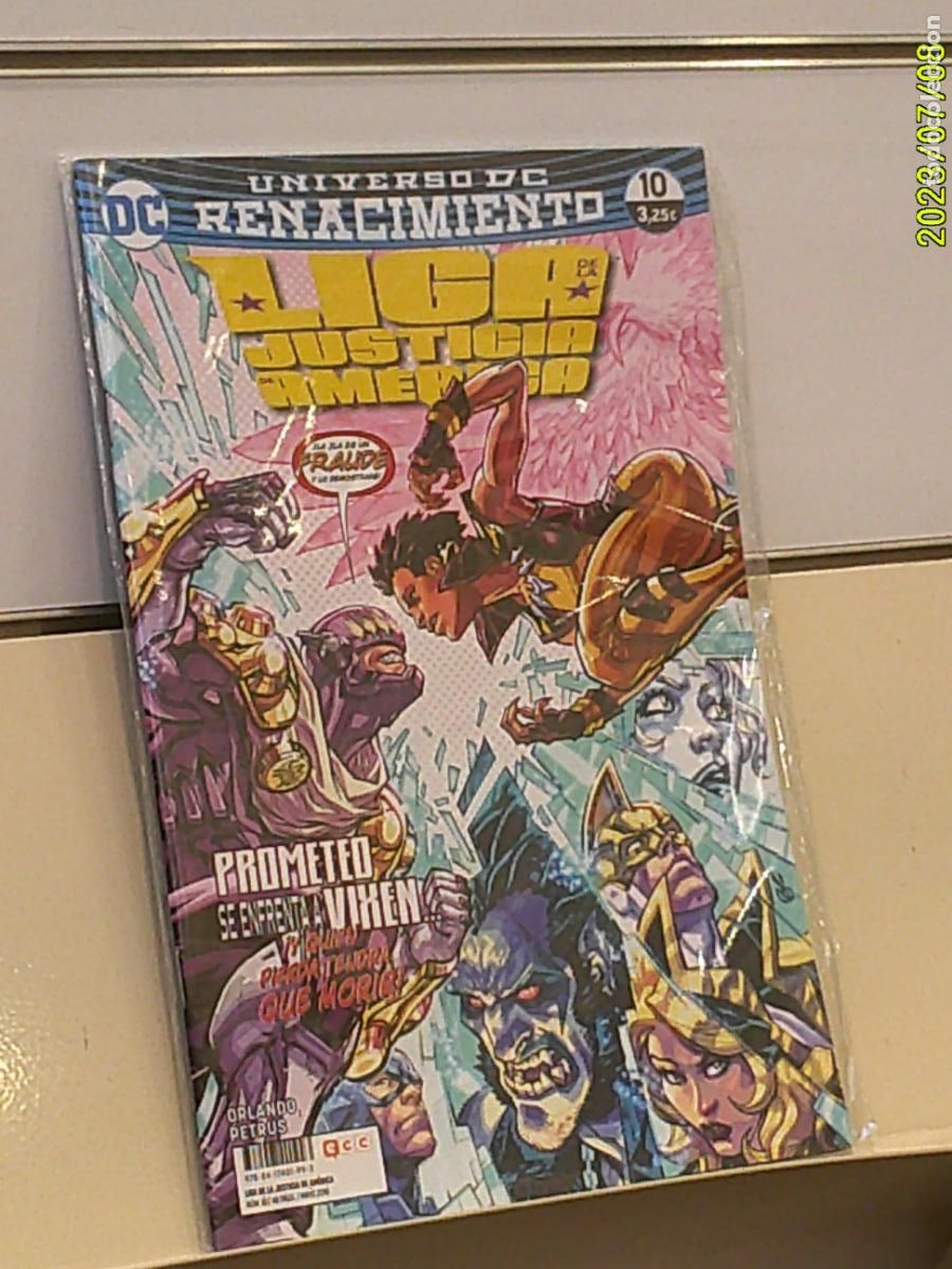 C&oacute;mics: UNIVERSO DC RENACIMIENTO LIGA DE LA JUSTICIA DE AMERICA N&ordm; 10 MAYO 2018 DC - ECC