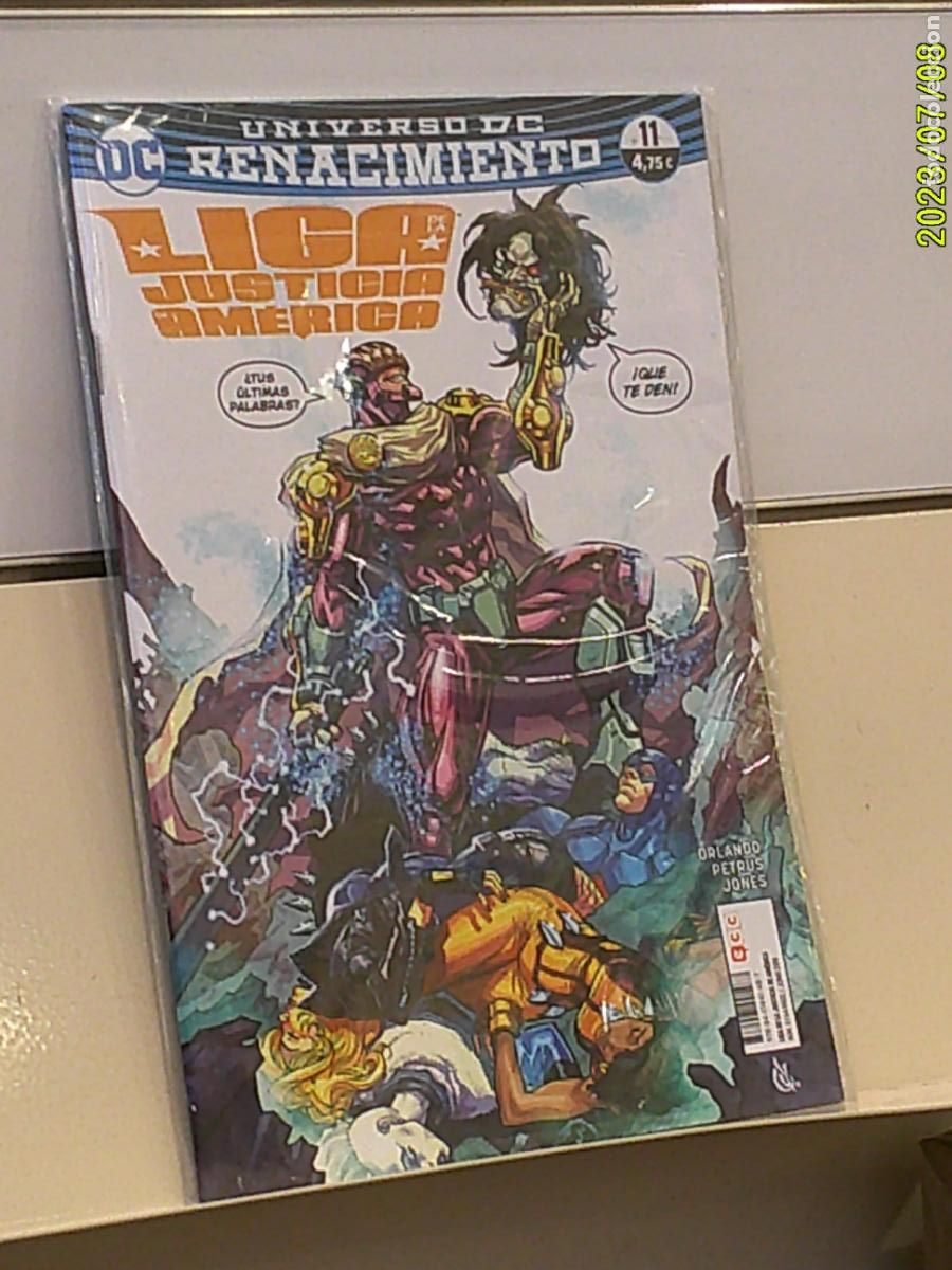 C&oacute;mics: UNIVERSO DC RENACIMIENTO LIGA DE LA JUSTICIA DE AMERICA N&ordm; 11 JUNIO 2018 DC - ECC