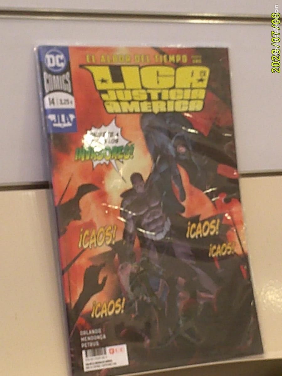 C&oacute;mics: LIGA DE LA JUSTICIA DE AMERICA N&ordm; 14 SEPTIEMBRE 2018 DC - ECC