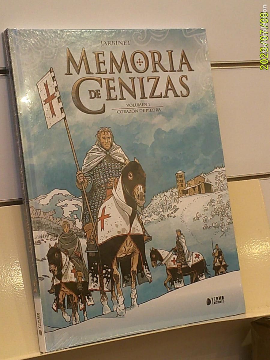 C&oacute;mics: MEMORIA DE CENIZAS VOLUMEN 1 CORAZON DE PIEDRA TOMO TAPA DURA - YERMO OFERTA