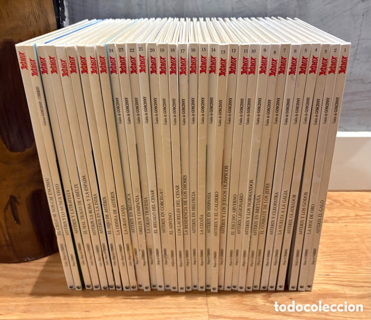 Comics : ASTERIX Y OBELIX - LOTE 33 PRIMEROS + 2 TOMOS DE REGALO