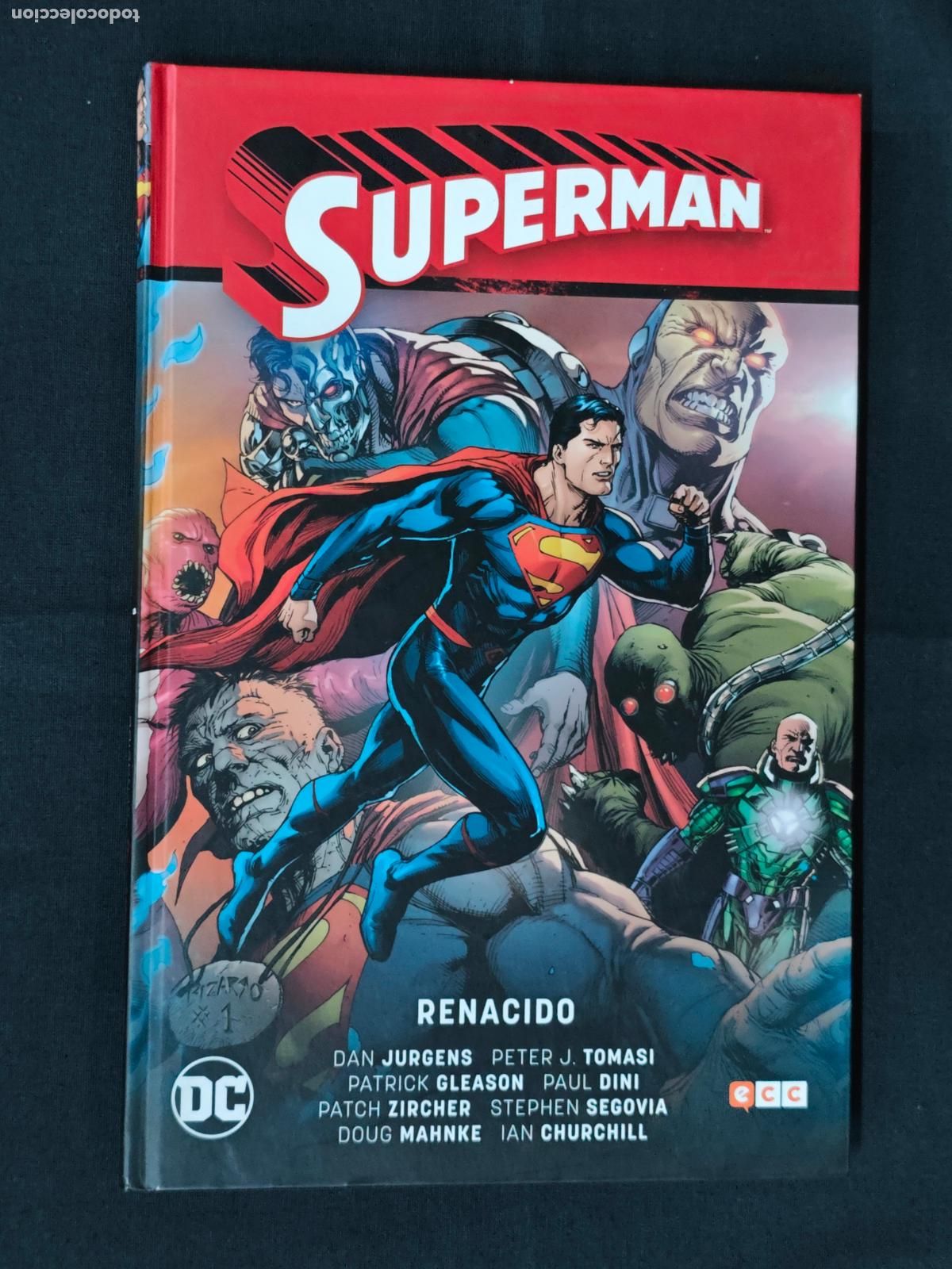 C&oacute;mics: SUPERMAN - RENACIDO - ECC