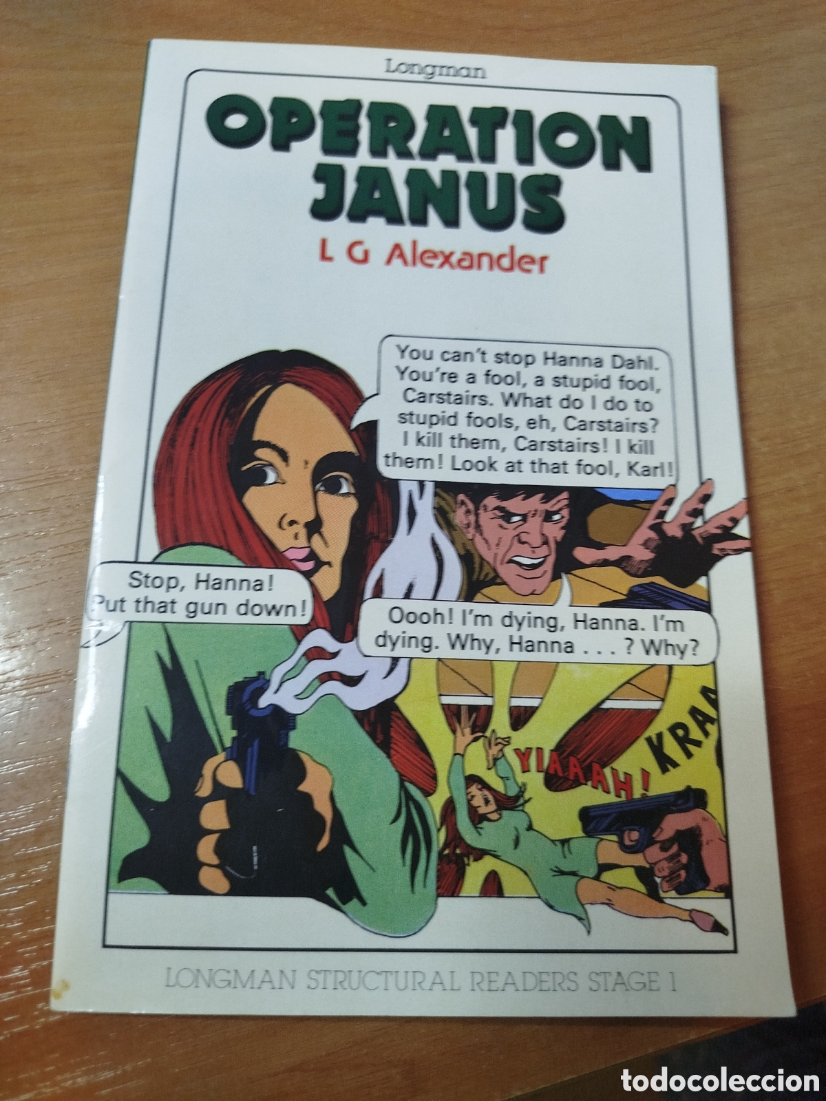 C&oacute;mics: Operation janus. L G Alexander. Longman. En ingl&eacute;s