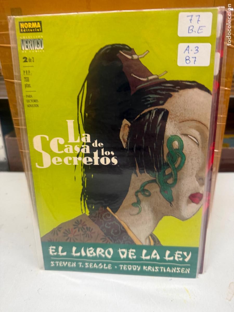 C&oacute;mics: LA CASA DE LOS SECRETOS EDITORIAL NORMA NUMERO 77