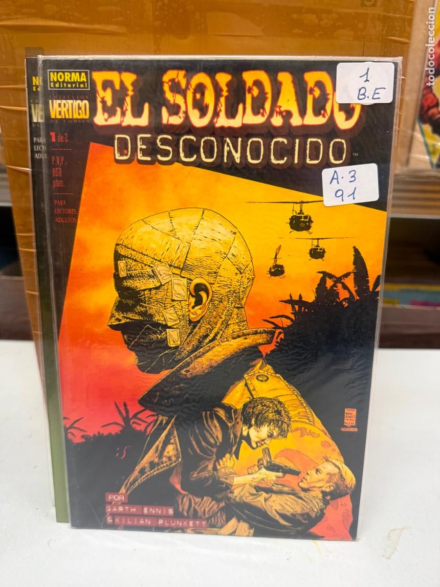 C&oacute;mics: EL SOLDADO DESCONOCIDO EDITORIAL NORMA NUMERO 59