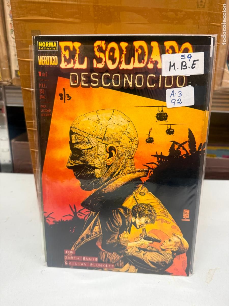 C&oacute;mics: EL SOLDADO DESCONOCIDO EDITORIAL NORMA NUMERO 59