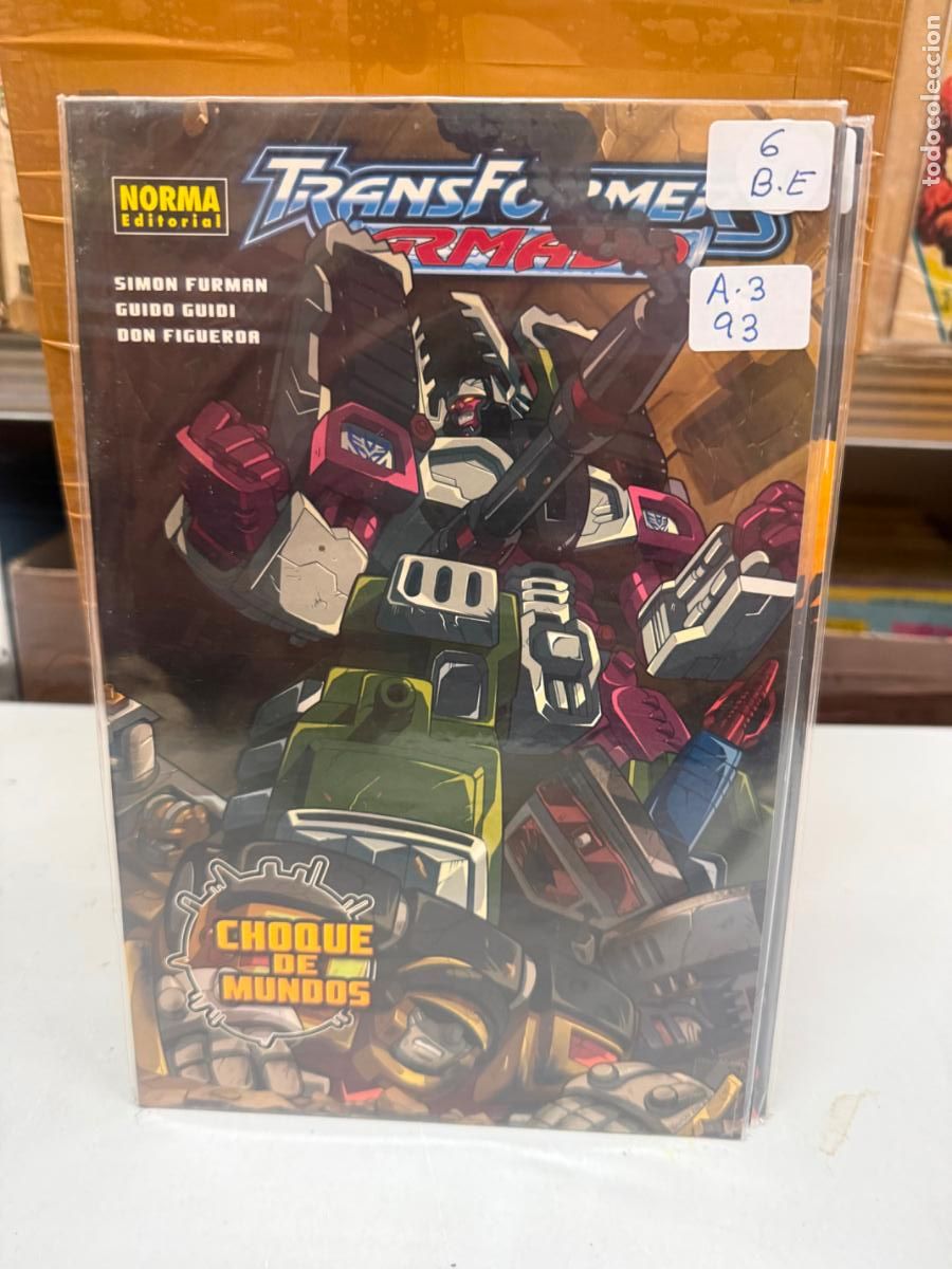 C&oacute;mics: TRANSFORMERS ARMADA EDITORIAL NORMA NUMERO 6