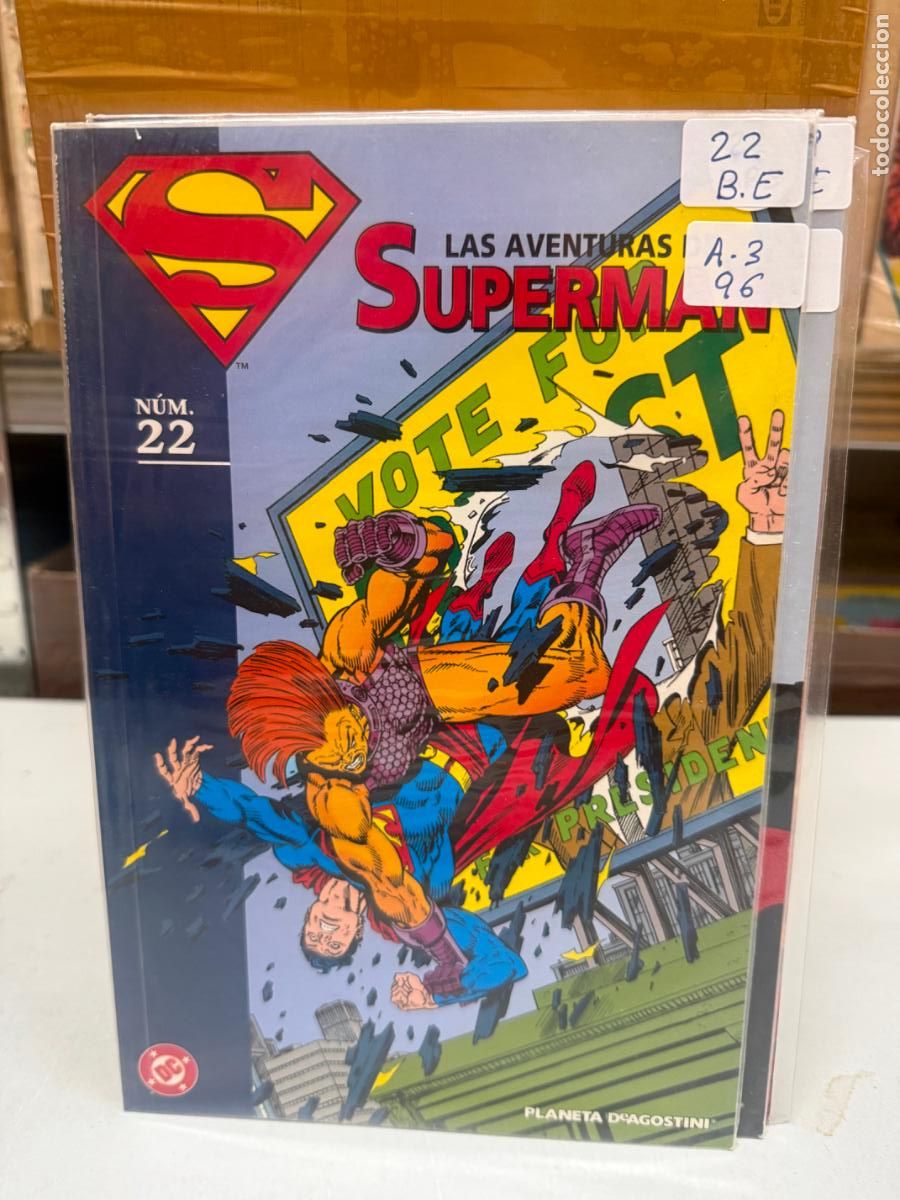 C&oacute;mics: LAS AVENTURAS DE SUPERMAN EDITORIAL PLANETA NUMERO 22